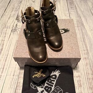 Pre-loved | Freebird by Steven Carsen Black Leather Boots | Women’s 8